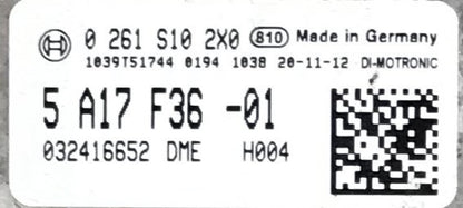 Bosch Engine ECU, 0261S102X0, 0 261 S10 2X0, MG1CS201-5.40