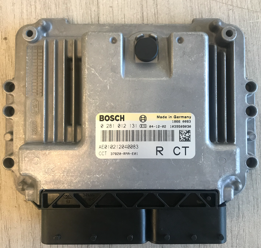 Bosch Engine ECU, 0281012131, 0 281 012 131, 37820-RMA-E01, R CT, 1039S09030