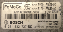Bosch Engine ECU, 0281032727, 0 281 032 727, FV61-12A650-PD, F1F1-12B684-AD, MPE3, 1039S85093