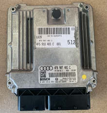Bosch Engine ECU, A6 3.0 TDI Quatro, 028102664, 0 281 012 664, 4F0907401C, 4F0 907 401 C, EDC16CP34