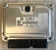 Bosch Engine ECU, Audi, 0261201195, 0 261 201 195, PB115609PA, PB1 156 09P A, 1039S16820, ME7.1.1