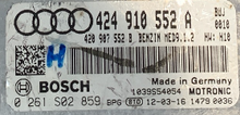 Bosch Engine ECU, Audi, 0261S02859, 0 261 S02 859, 424910552A , 424 910 552 A , 1039S54054, MED9.1.2