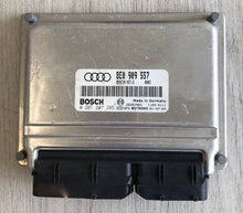 Bosch Engine ECU, Audi A4 2.0, 0261207285, 0 261 207 285, 8E0909557, 8E0 909 557, ME7.5