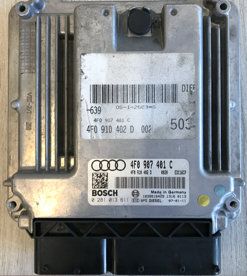 0281013611, 0 281 013 611, 4F0907401C, 4F0 907 401 C, 4F0910402D, 4F0 910 402 D, EDC16CP34