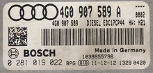 Audi A6 3.0 TDI, 0281019022, 0 281 019 022, 4G0907589A, 4G0 907 589 A, EDC17CP44
