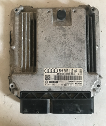 Bosch Engine ECU, Audi S3 2.0 TFSI, 0261S02721, 0 261 S02 721, 8P0907115AP , 8P0 907 115 AP , MED9.1, 1039S34294