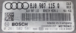 Audi TT 2.0, 0261S02581, 0 261 S02 581, 8J0907115Q, 8J0 907 115 Q