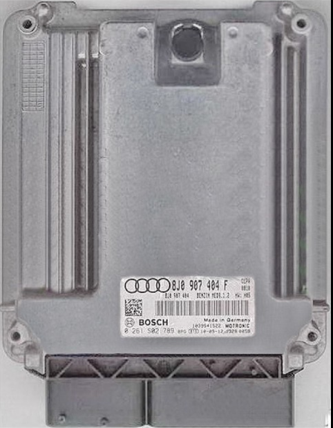 Bosch Engine ECU, Audi TT RS 2.5 TFSI, 0261S02789, 0 261 S02 789, 4F1907404F, 4F1 907 404F, MED9.1.2