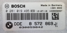 Bosch Engine ECU, BMW, 0281019495, 0 281 019 495, DDE8572869, DDE 8 572 869, 1039S58997