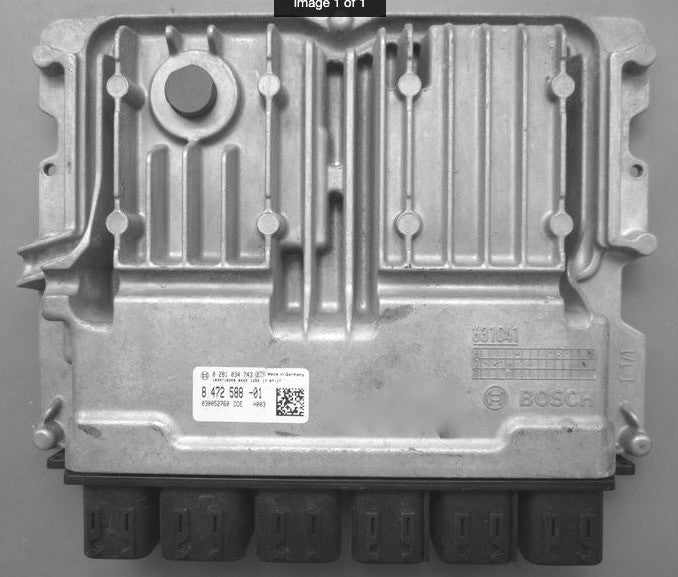 Bosch Engine ECU, BMW, 0281034743, 0 281 034 743, 8472588, 8 472 588, DDE
