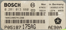 Bosch Engine ECU, Chrysler, 0281013660, 0 281 013 660, P05187175AG, P05187 175AG, 1039S21670 
