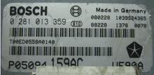 Bosch Engine ECU, Chrysler Cherokee 2.8 CRD 4X4, 0281013359, 0 281 013 359, P05094159AC, P05094 159AC, 1039S24365