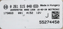0261S15048, 0 261 S15 048, 55274450