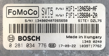 Bosch Engine ECU, FoMoCo, Ford, 0281034776, 0 281 034 776, H1F1-12A650-AF, F1F1-12B684-ZA, SVT5, 1039T17762