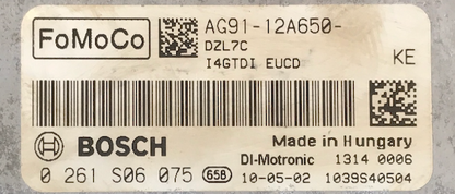 0261S06075, 0 261 S06 075, AG9112A650KE, AG91-12A650-KE, DZL7C
