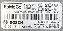 Bosch Engine ECU, Ford Fiesta Titanium, 0261S11309, 0 261 S11 309, C1B1-12A650-AAA, E1BA-12B684-AA, 1039S76228