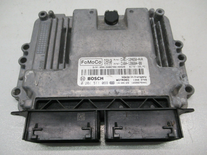 Bosch Engine ECU, Ford Focus 1.0 ECO Boost, 0261S11069, 0 261 S11 069, CV61-12A650-AVA, CV6A-12B684-BB, 1039S75441, DBN0