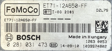 Bosch Engine ECU, Ford Transit, Courier, 0281031473, 0 281 031 473, ET7112A650FF, ET71-12A650-FF