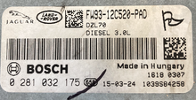 Bosch Engine ECU, Jaguar, Range Rover, Ford, 0281032175, 0 281 032 175, FW9312C520PAD, FW93-12C520-PAD, 1039S84258