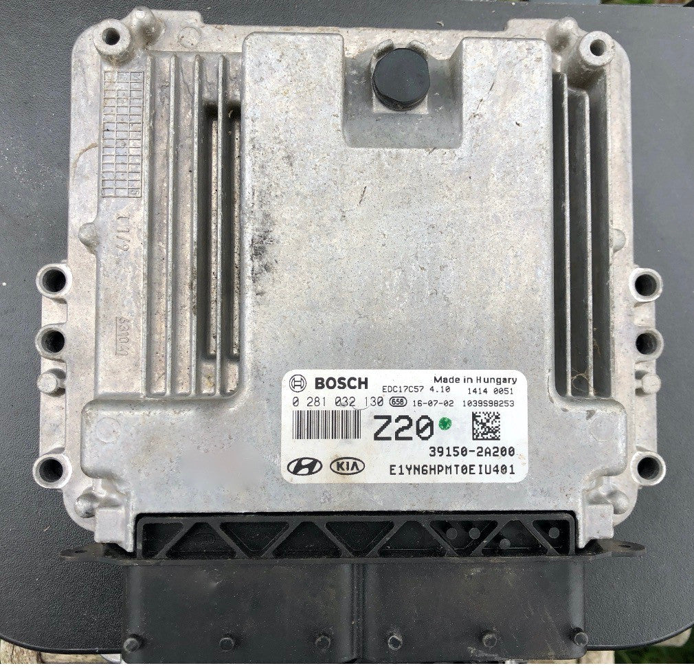 Bosch Engine ECU, KIA, 0281032130, 0 281 032 130, 39150-2A200, 1039S98253, Z20