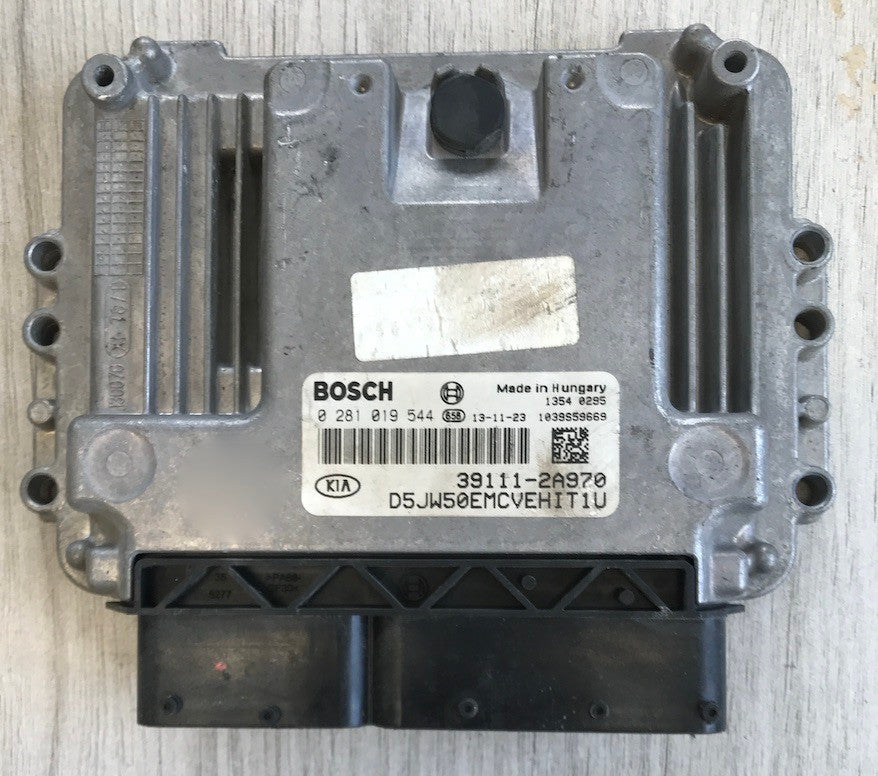 Bosch Engine ECU, KIA Cee'd 1.6 CRDi, 0281019544, 0 281 019 544, 39111-2A970, 1039S59669