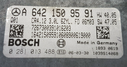Mercedes-Benz, 0281013488, 0 281 013 488, A6421509591, A 642 150 95 91, 1039S14068