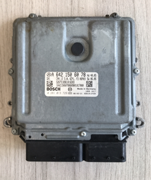 Bosch Engine ECU, Mercedes-Benz, 0281013729, 0 281 013 729, A6421506078, A 642 150 60 78