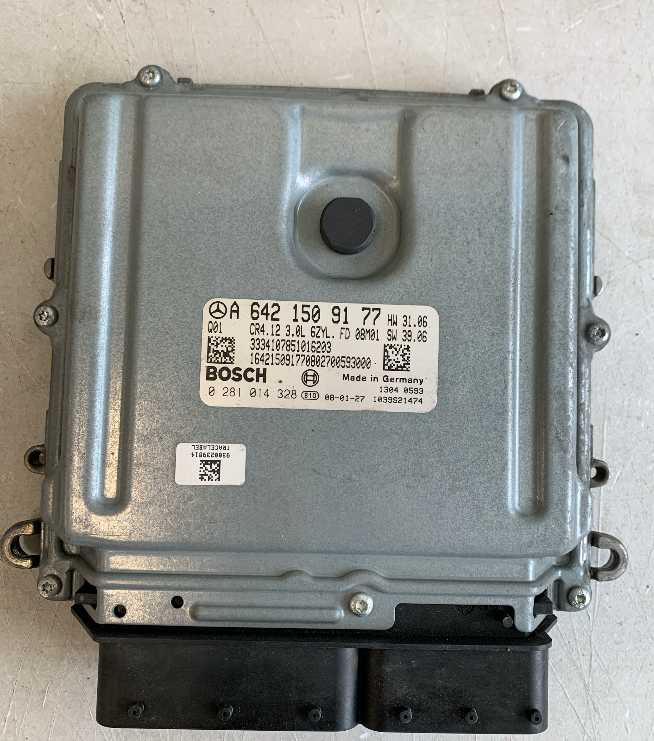 Bosch Engine ECU, Mercedes-Benz, 0281014328, 0 281 014 328, A6421509177, A 642 150 91 77, 1039S21474