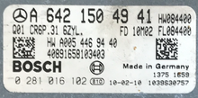Bosch Engine ECU, Mercedes-Benz, 0281016102, 0 281 016 102, A6421504941, A 642 150 49 41, CR6P.31