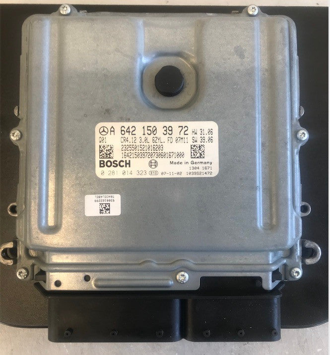 Bosch Engine ECU, Mercedes-Benz CDI V6, 0281014323, 0 281 014 323, A6421503972, A 642 150 39 72, 1039S21472