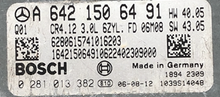 Bosch Engine ECU, Mercedes-Benz ML320, 0281013382, 0 281 013 382, A6421506491, A 642 150 64 91