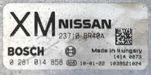Bosch Engine ECU, Nissan Qashqai 2.0 dCI, 0281014858, 0 281 014 858, 23710-BR40A, 23710BR40A