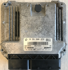 Bosch Engine ECU, OPEL, VAUXHALL, 0281018865, 0 281 018 865, 55588272, 55 588 272, 00UU, 1039S52159