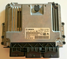 Bosch Engine ECU, Peugeot - Citroen, 0281015849, 0 281 015 849, 9674254080, 96 742 540 80, 1039S39294, EDC17C10