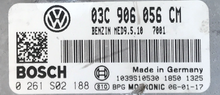 Bosch Engine ECU, Skoda Octavia 1.6 FSI, 0261S02188, 0 261 S02 188, 03C906056CM, 03C 906 056 CM, MED9.5.10