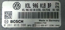 Skoda Yeti 2.0 TDI, 0281016398, 0 281 016 398, 03L906018BP, 03L 906 018 BP, EDC17C46