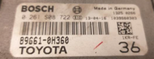 Toyota Aygo 1.0, 0261S08722, 0 261 S08 722, 896610H360, 89661-0H360, ME 7.9.52