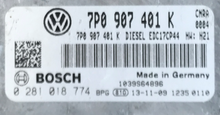Bosch Engine ECU, VW, 0281018774, 0 281 018 774, 7P0907401K, 7P0 907 401 K, EDC17CP44
