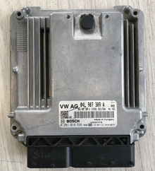 Bosch Engine ECU, VW Golf Mk7 GTD, 0281018526, 0 281 018 526, 04L907309A, 04L 907 309 A, EDC17C64
