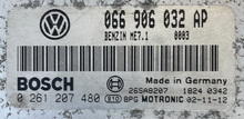 Bosch Engine ECU, VW New Beetle 2.3 , 0261207480, 0 261 207 480, 066906032AP, 066 906 032 AP, ME7.1