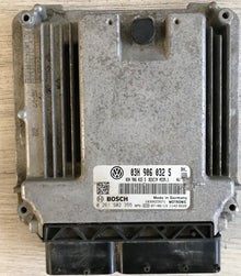 Bosch Engine ECU, VW Touareg 3.6 FSI, 0261S02355, 0 261 S02 355, 03H906032S, 03H 906 032 S, MED9.1