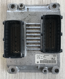 Bosch Engine ECU, Vauxhall Agila, 0261207422, 0 261 261 422, 24456864, 24 456 864, AZ