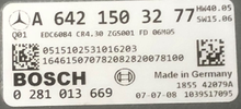 Bosch Engine Mercedes-Benz, 0281013669, 0 281 013 669, A6421503277, A 642 150 32 77