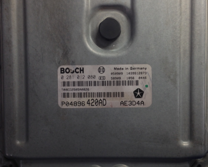 CHRYSLER, 0281012080, 0 281 012 080, P04896420AD, P04896 420AD