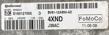 Continental Engine ECU, Ford Focus 1.6, 4XND, BV61-12A650-AD, BV6112A650AD, S180127005 D, S180127005D, EMS2204