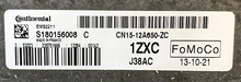Continental Engine ECU, Ford, J38AC, S180156008C, S180156008 C, CN1512A650ZC, CN15-12A650-ZC, 1ZXC