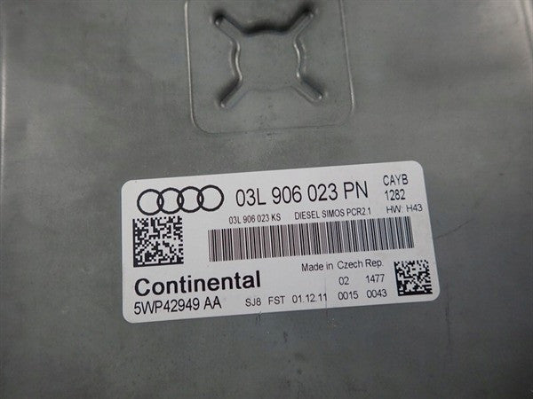 Continental Engine ECU, Seat, 03L906023PN, 03L 906 023 PN, 5WP42949AA, 5WP42949 AA, DIESEL SIMOS PCR2.1