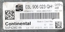 Seat Toledo 1.6TDi, 03L906023QH, 03L 906 023 QH, 5WP42960AA, 5WP42960 AA, DIESEL SIMOS PCR2.1