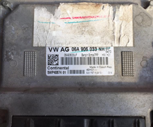 Continental Engine ECU, VW, 06A906033NH, 06A 906 033 NH, 5WP40874 01, SIMOS 7PP