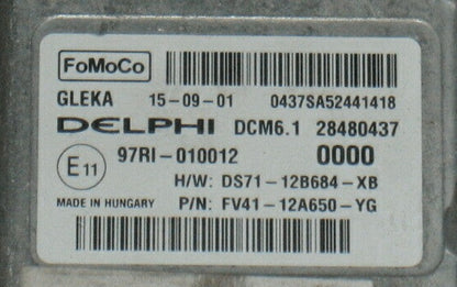 Ford, DCM6.1, 28480437, DS7112B684XB, DS71-12B684-XB, FV4112A650YG, FV41-12A650-YG, 0000